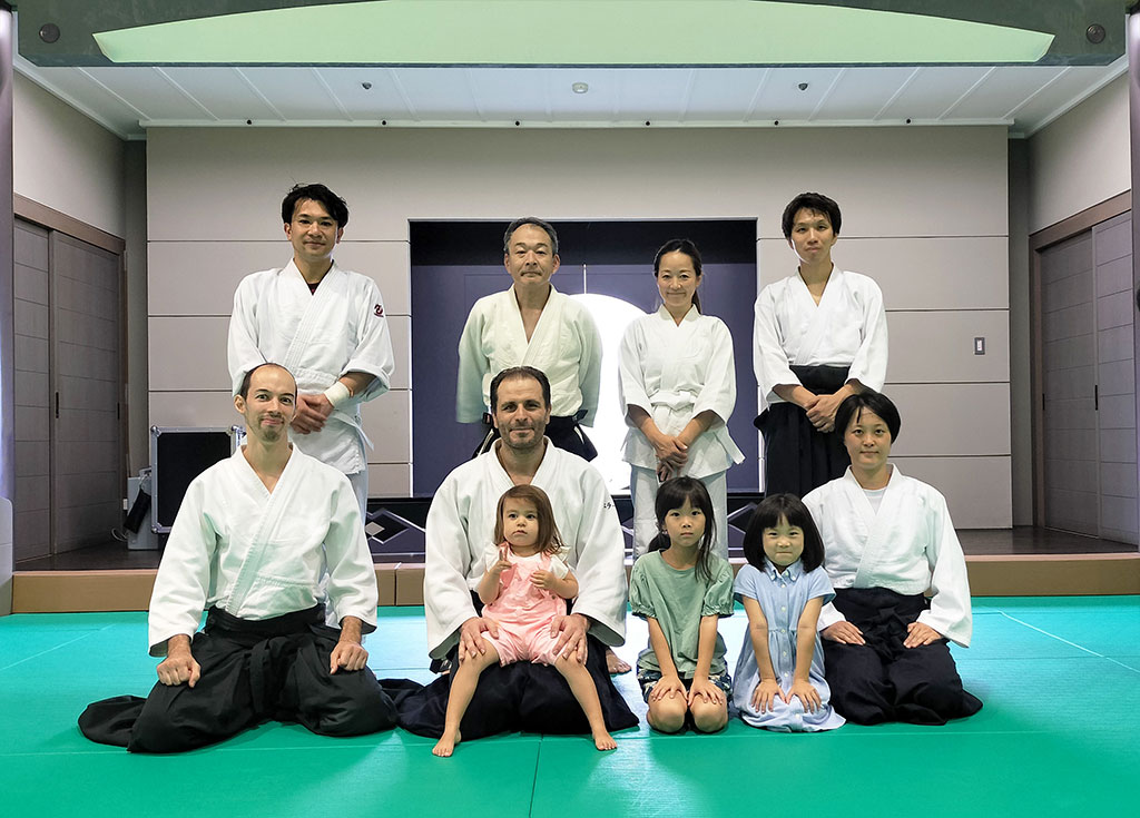 The group from Yokohama AikiDojo